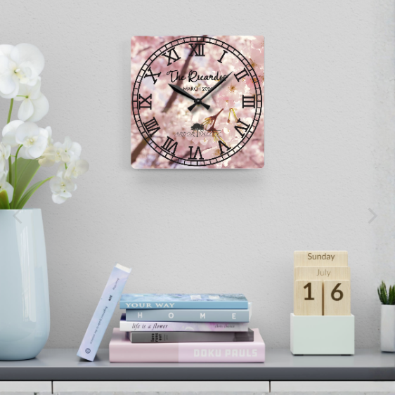 Acrylic Clock