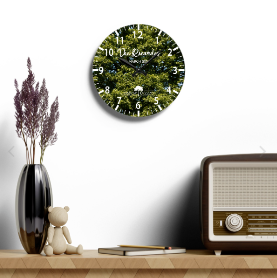 Acrylic Clock