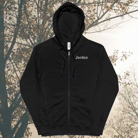 Premium Printed Zip-Up Hoodie